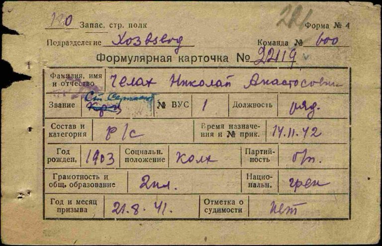 Челах Николай Анастасович 1