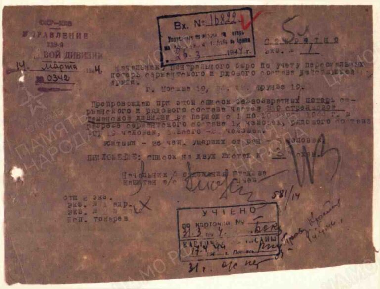 ЦАМО Ф.58 Оп.18002 Д.175 Л.113