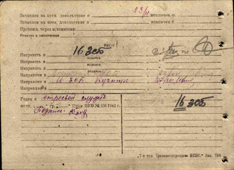 ЦАМО Пензенский ВПП Оп.163455 Д.32 Но.127об