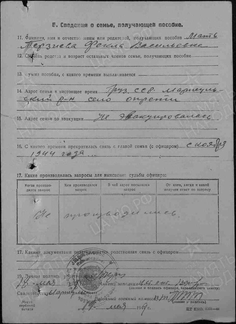 ЦАМО Ф.58 Оп.977520 Д.249 Л.73об