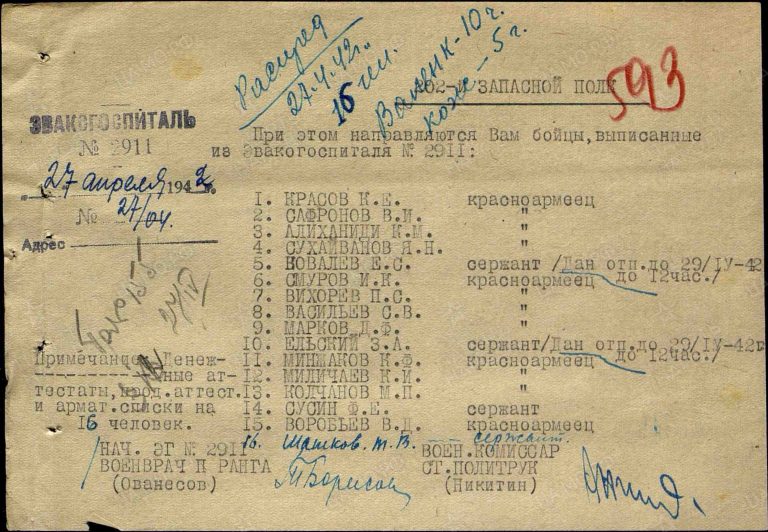 ЦАМО Ф.8498 Оп.120990 Д.8 Л.593