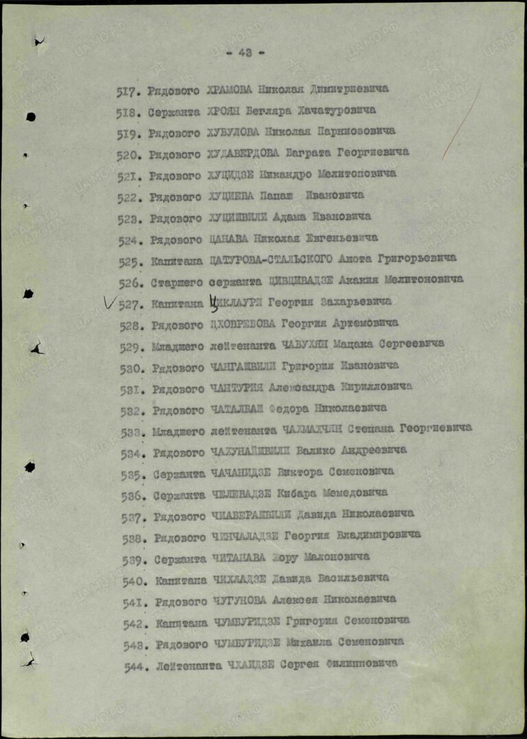 Чаталбаш Федор Николаевич. Орден Красной Звезды 2. Строка в наградном списке
