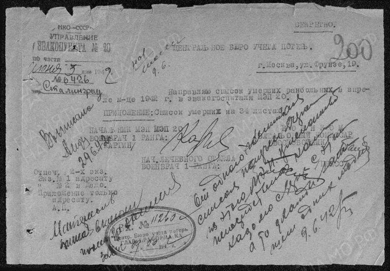 ЦАМО Ф.58 О.818883 Д.1038 Л.200