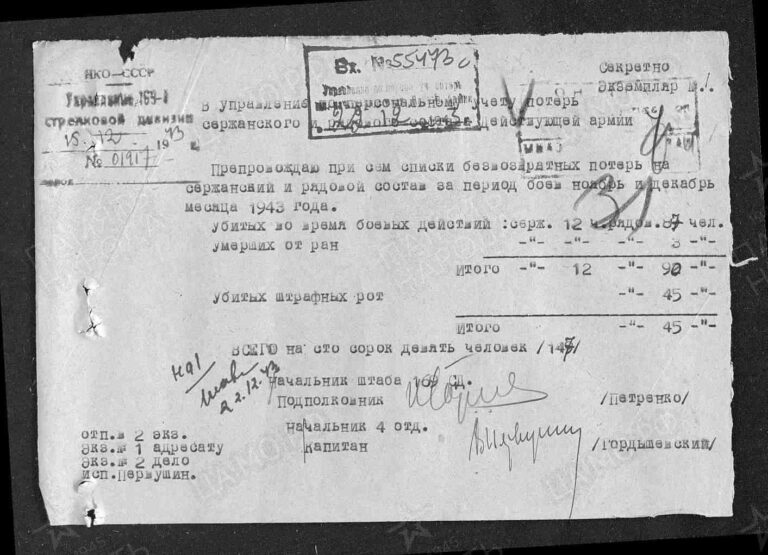 ЦАМО Ф.58 Оп.18001 Д.1169 Л.31