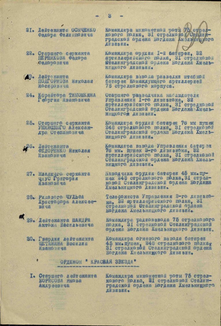 ЦАМО Ф.33 Оп.690155 Д.5285 Л.130