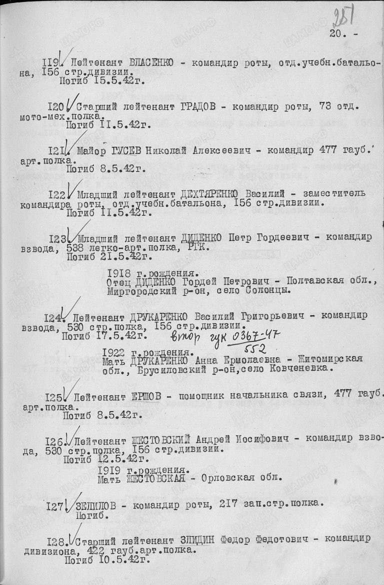 ЦАМО Ф.56 Оп.12220 Д.50 Л.251