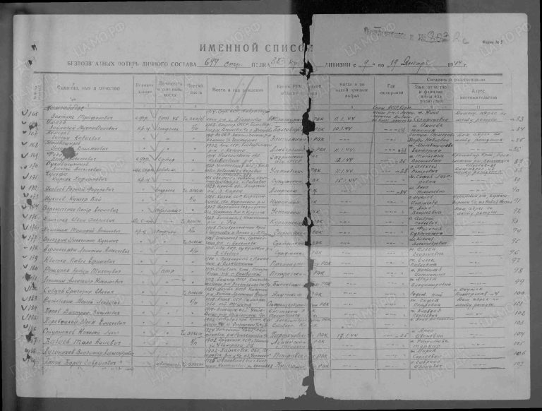 ЦАМО Ф.58 Оп.18002 Д.190 Л.11