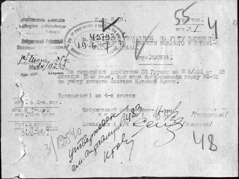 ЦАМО Ф.58 Оп.977520 Д.480 Л.55