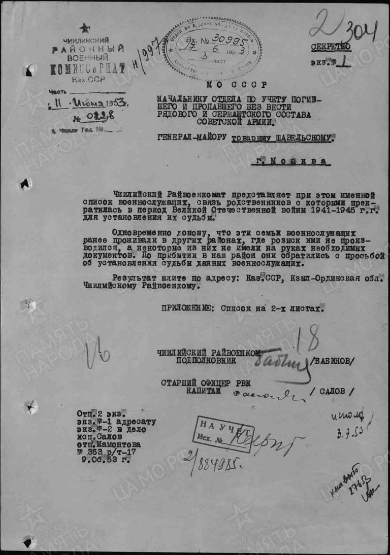 ЦАМО Ф.58 Оп.977526 Д.104 Л.304