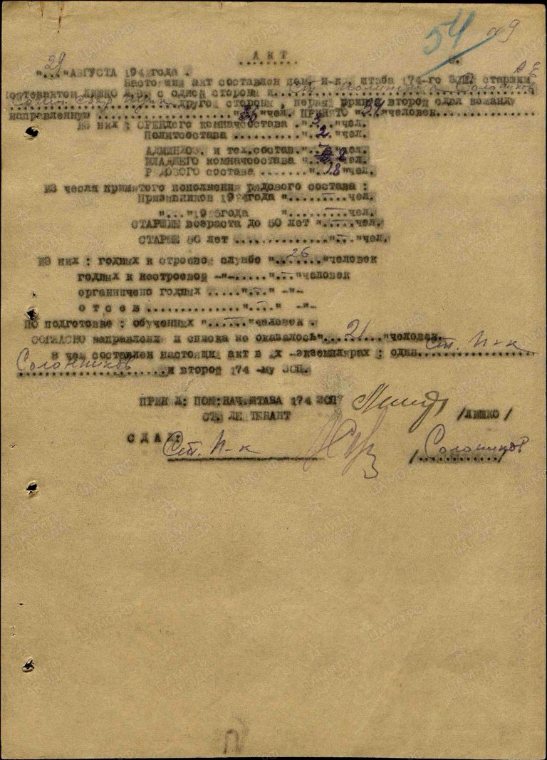 ЦАМО Ф.8466 Оп.8541 Д.2 Л.54