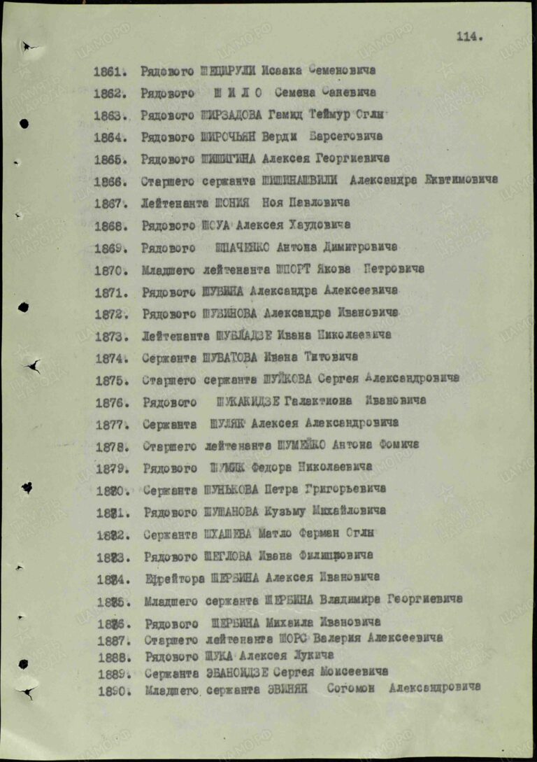 ЦАМО Ф.33 Оп.744808 Д.1261,22 Л.114