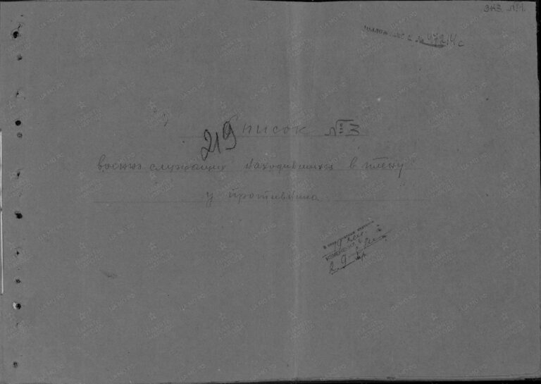 ЦАМО Ф.58 Оп.18002 Д.1592 Л.219