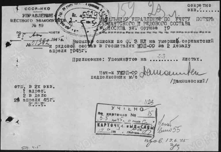 ЦАМО Ф.58 Оп.18003 Д.755 Л.159