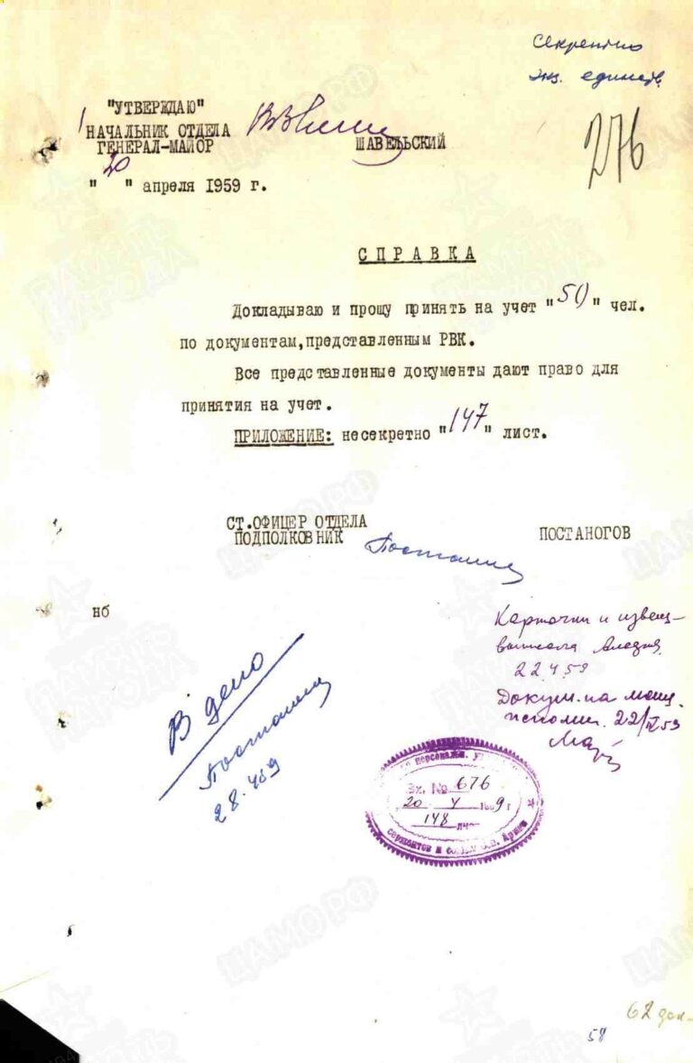 ЦАМО Ф.58 Оп.977532 Д.35 Л.276