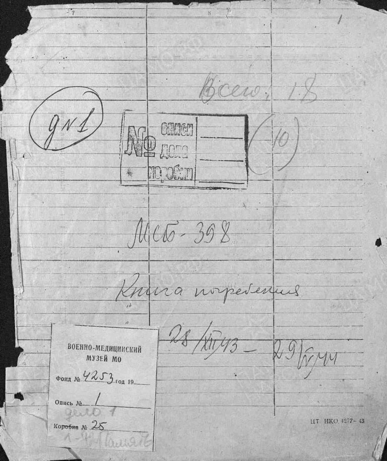 ЦАМО Ф.58 Оп.А-71693 Д.1835 Л.1
