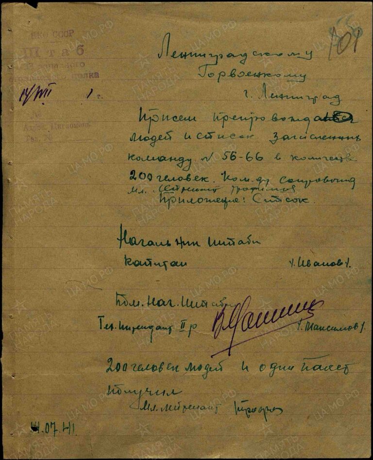 ЦАМО Ф.8311 Оп.0037562с Д.0001 Л.101