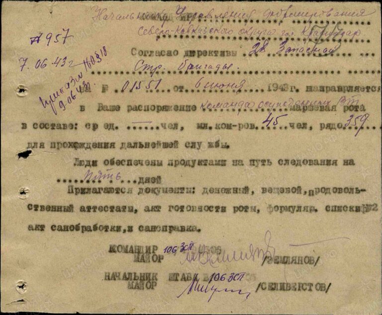 ЦАМО Ф.8391 Оп.294246 Д.7 Л.73