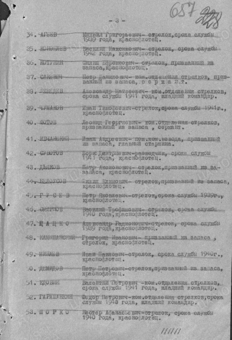 ЦВМА Ф.864 Оп.1 Д.1301 Л.657