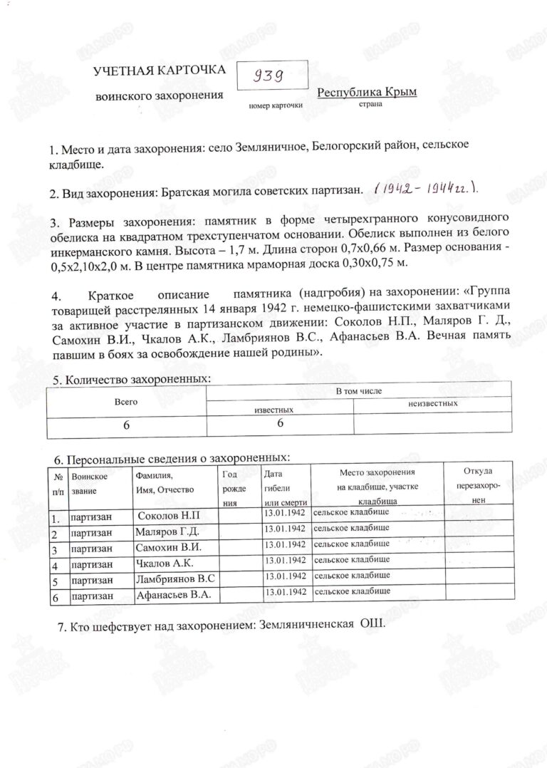 Захоронение 33118478 С.1