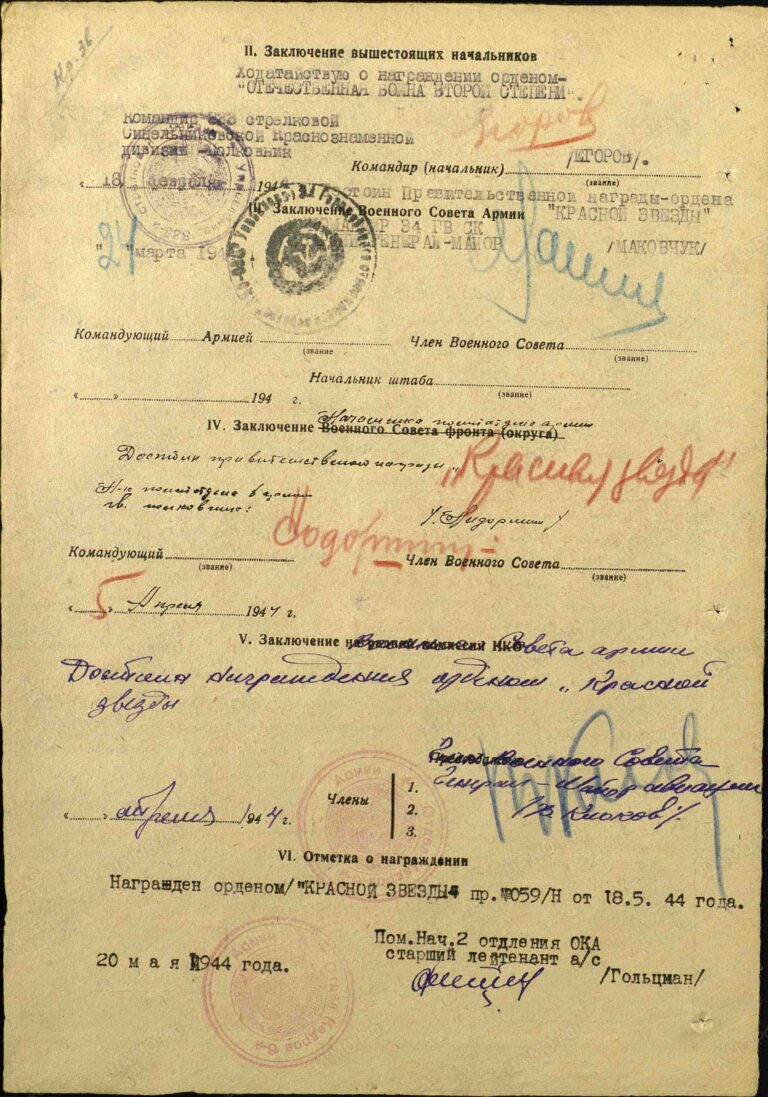 ЦАМО Ф.33 Оп.690155 Д.2532 Л.244об