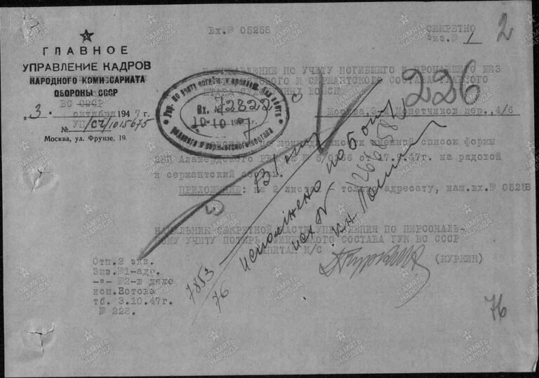 ЦАМО Ф.58 Оп.977520 Д.855 Л.226