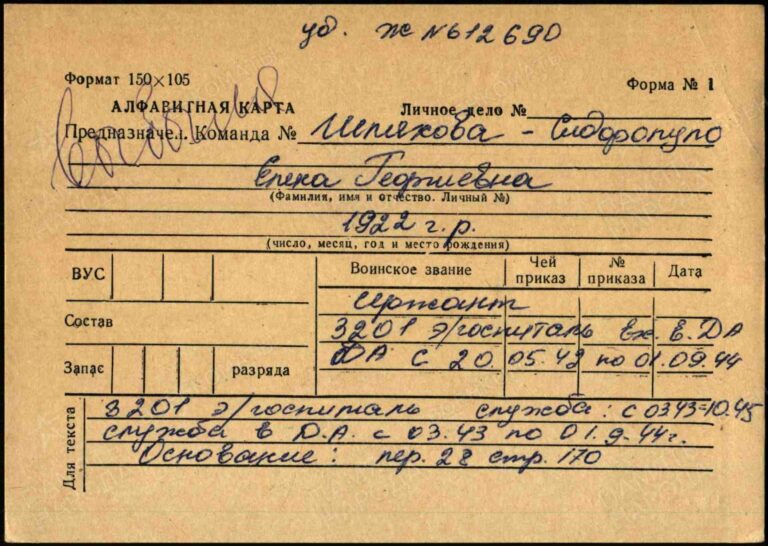 ВК г. Москвы Даниловский РВК Д.21000200 Шляхова-Сидоропуло Елена Георгиевна