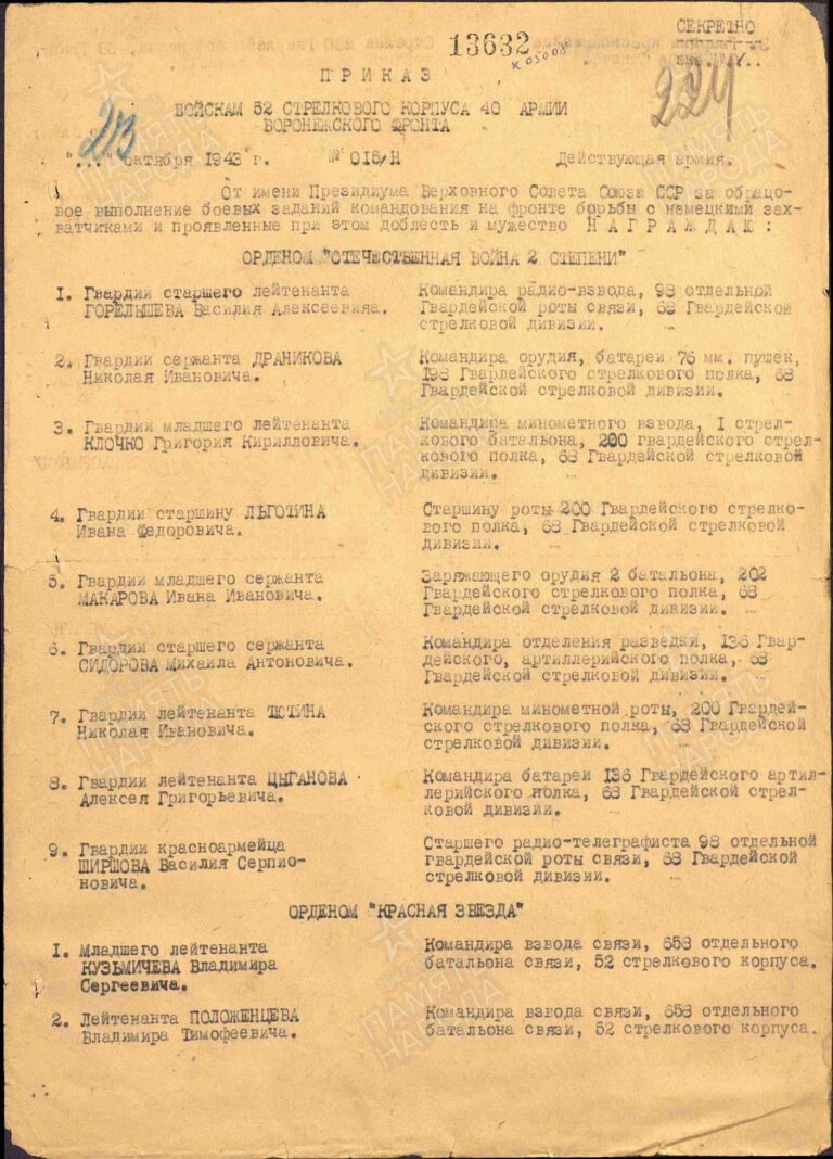 ЦАМО Ф.33 Оп.686044 Д.1007 Л.224