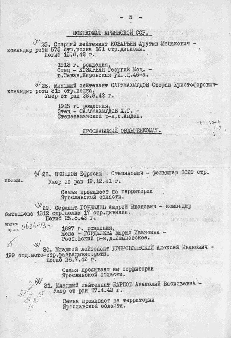 ЦАМО Ф.56 Оп.12220 Д.59 Л.190об