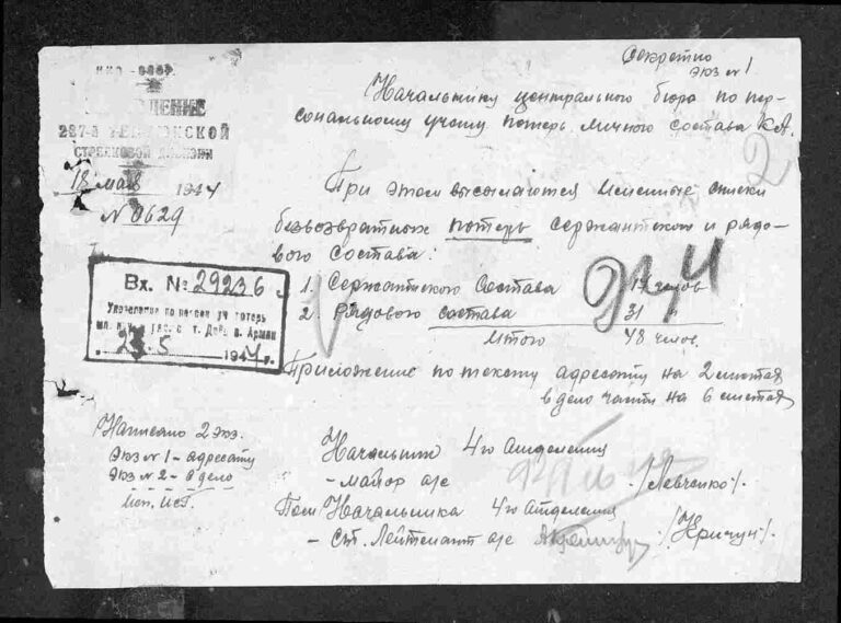 ЦАМО Ф.58 Оп.18002 Д.379 Л.234