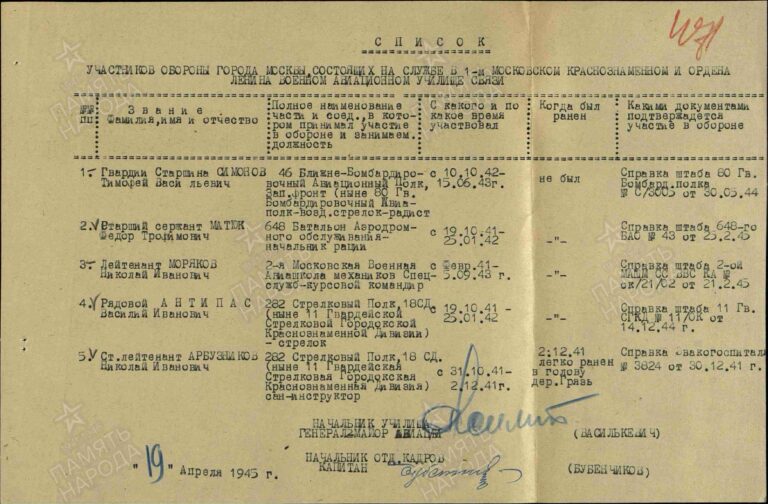 ЦАМО Ф.135 Оп.12761 Д.734 Л.471