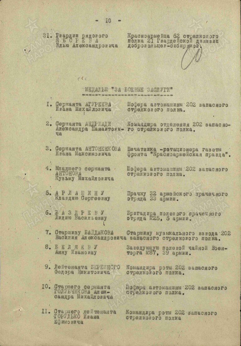 ЦАМО Ф.33 Оп.690155 Д.4017 Л.10