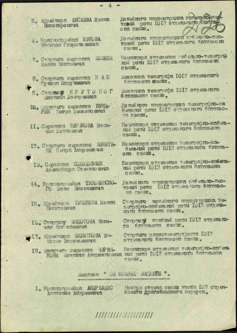 ЦАМО Ф.33 Оп.690306 Д.2661 Л.226