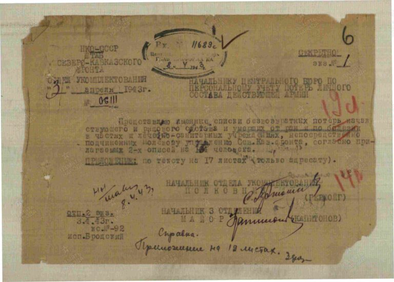 ЦАМО Ф.58 Оп.18001 Д.206 Л.6