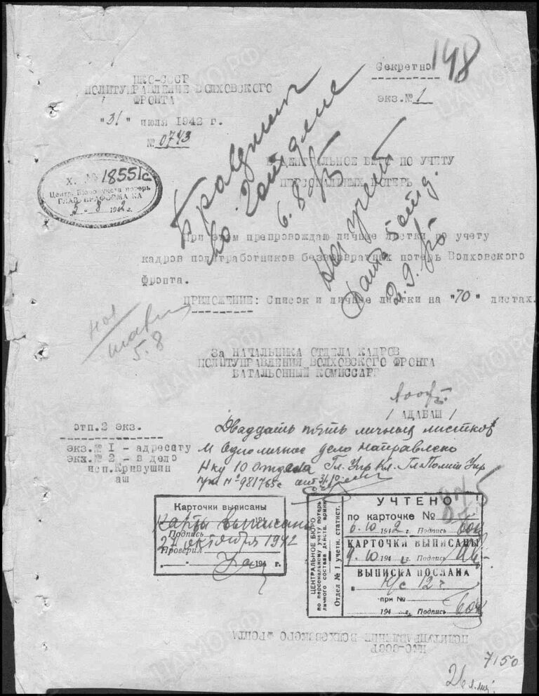 ЦАМО Ф.58 Оп.818883 Д.1328 Л.148