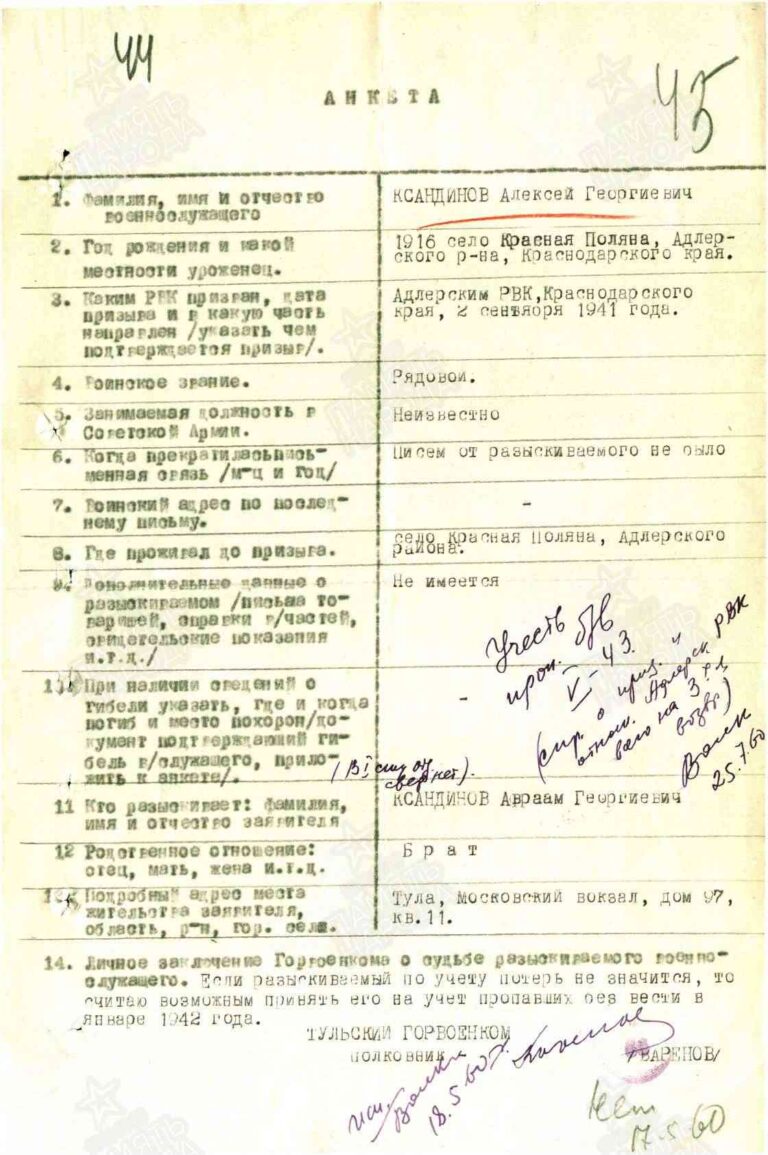 ЦАМО Ф.58 Оп.977533 Д.35 Л.45