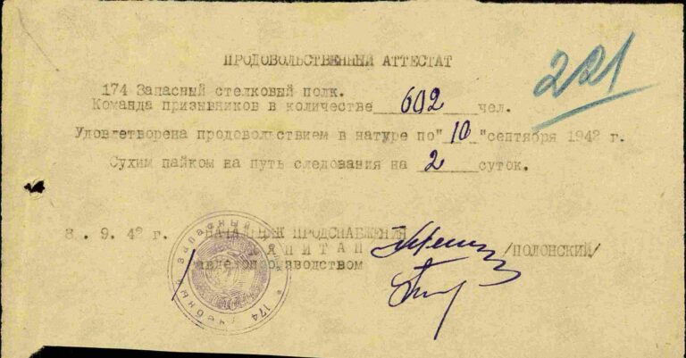 ЦАМО Ф.8466 О.8541 Д.2 Л.221