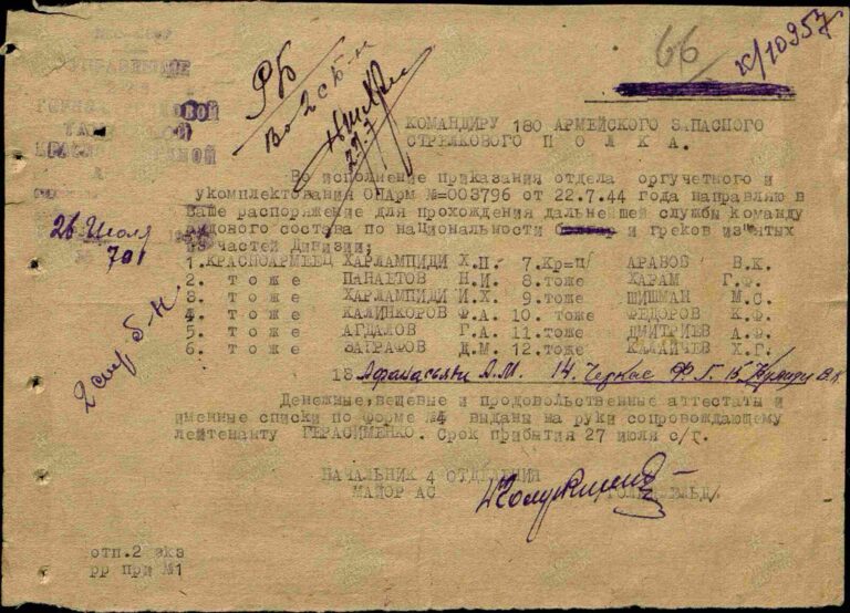 ЦАМО Ф.8472 Оп.45722 Д.60 Л.66