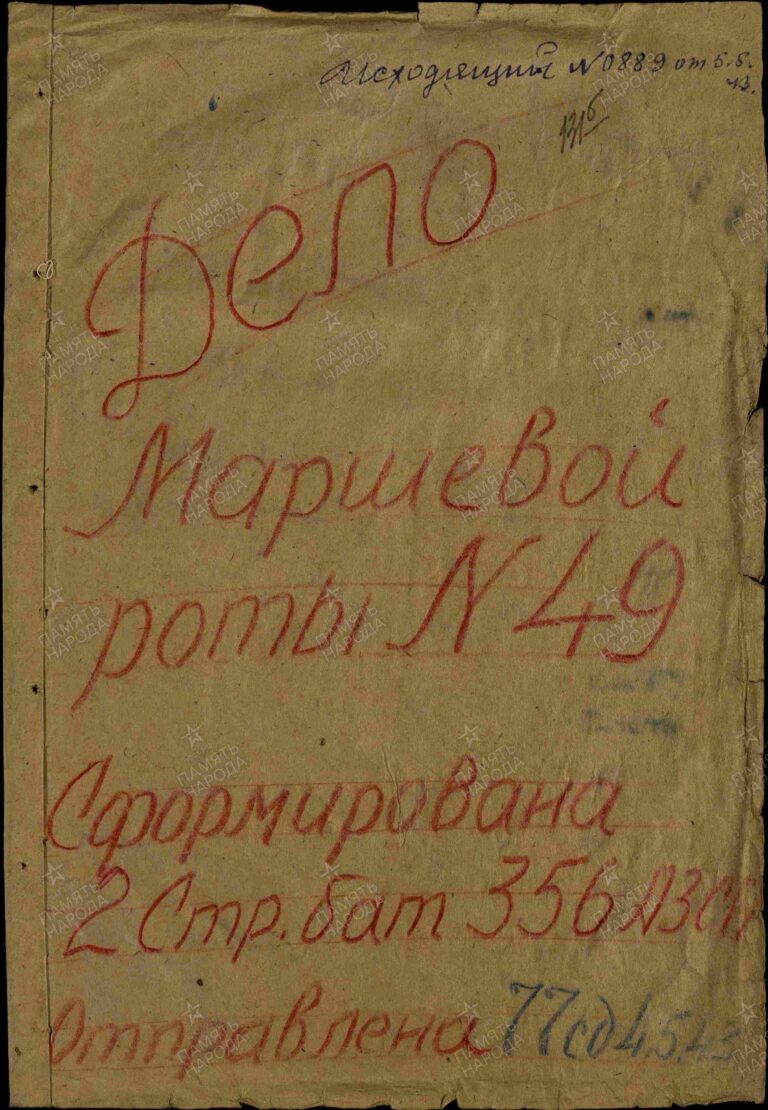 ЦАМО Ф.8559 Оп.14721с Д.13 Л.131б