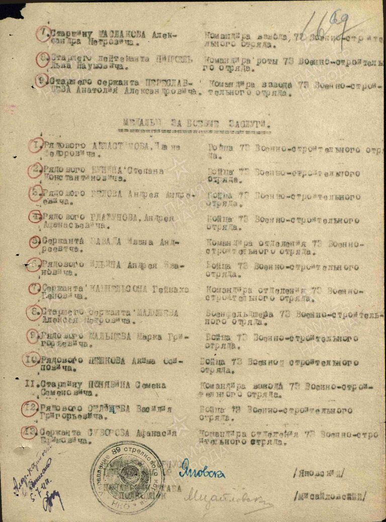 ЦАМО Ф.33 Оп.690155 Д.3116 Л.167