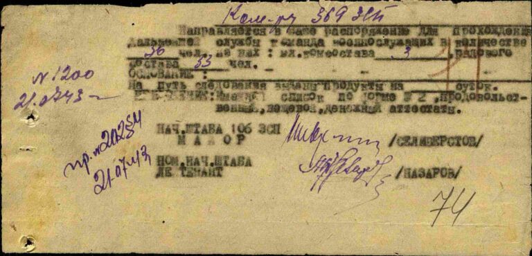 ЦАМО Ф.8391 Оп.294246 Д.10 Л.74